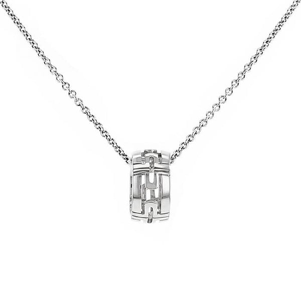 ˇShiny JewelryˇPARENTESI NECKLACE SILVER