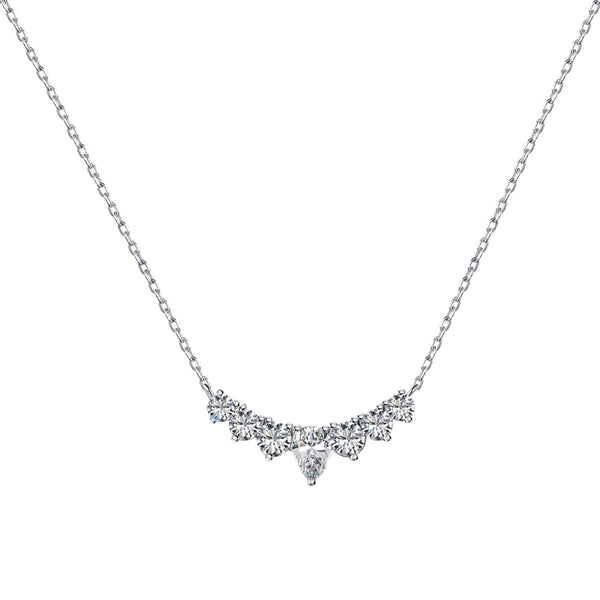 ˇShiny JewelryˇDainty Colorful Heart Necklace