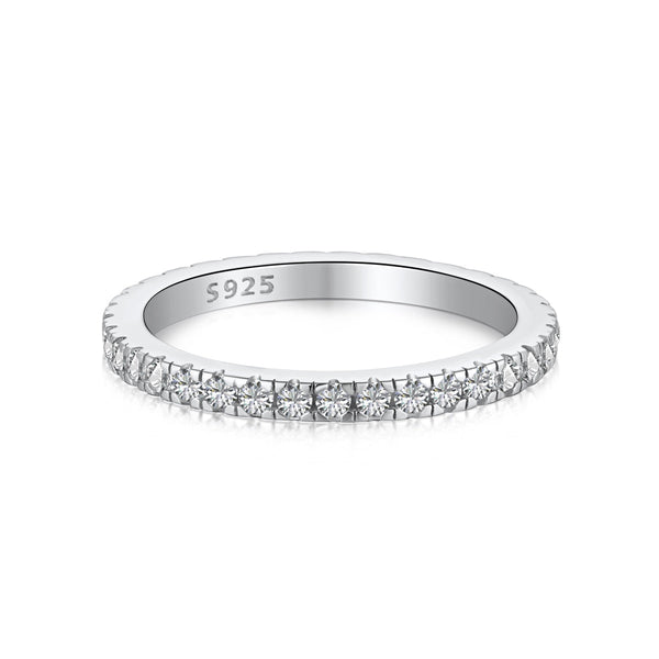ˇShiny JewelryˇDelicate Sparkling Round Cut Daily Ring