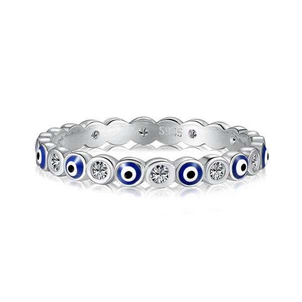 ˇShiny JewelryˇSparkling Vibrant Round Shape Daily Ring