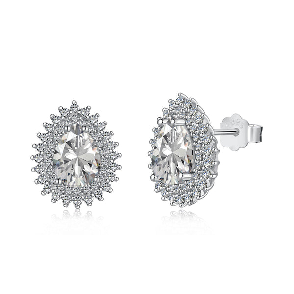 ˇShiny JewelryˇDelicate Gorgeous Pear Cut Daily Earrings