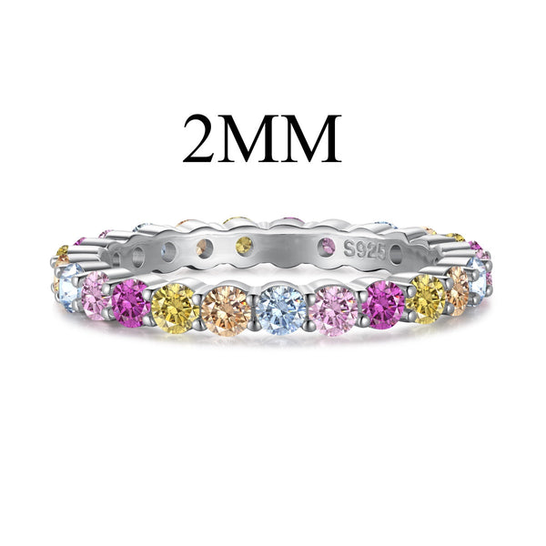 ˇShiny JewelryˇElegant Vivid Round Cut Daily Ring