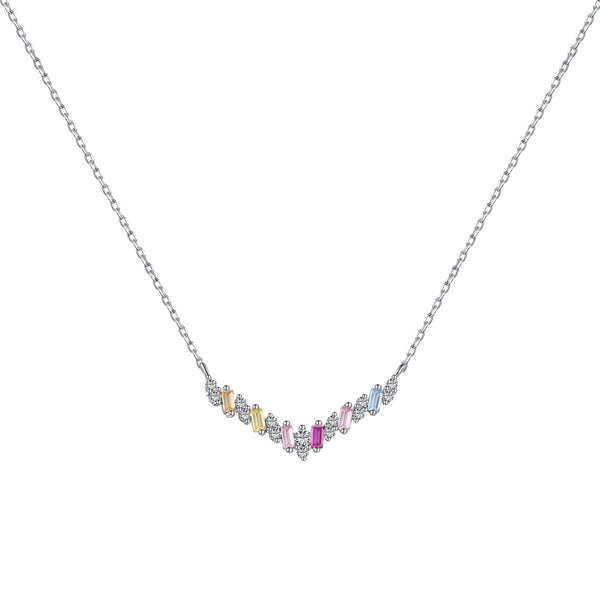 ˇShiny JewelryˇDazzling Rainbow Necklace