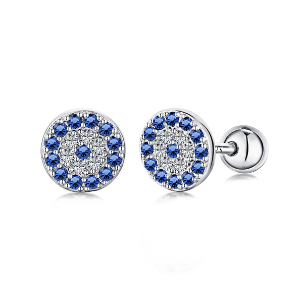 [SHINY]Devil's Eye Ear Bone Nail Earrings
