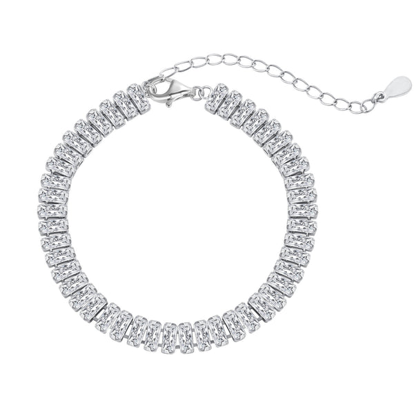 ˇShiny JewelryˇExquisite Emerald Cut Daily Bracelet