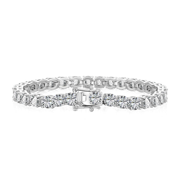 ˇShiny JewelryˇOrnate Sparkling Round Cut Wedding Bracelet