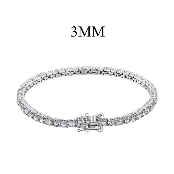 ˇShiny JewelryˇRadiant Colorful Round Cut Party Bracelet