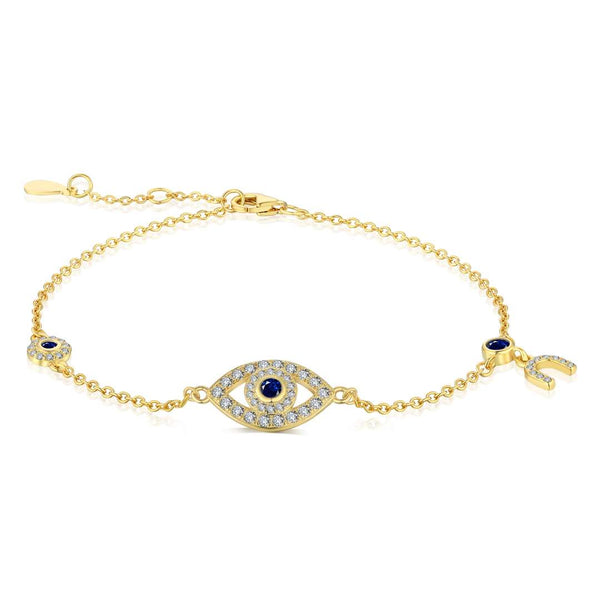 ˇShiny JewelryˇDainty Eye Shape Necklace