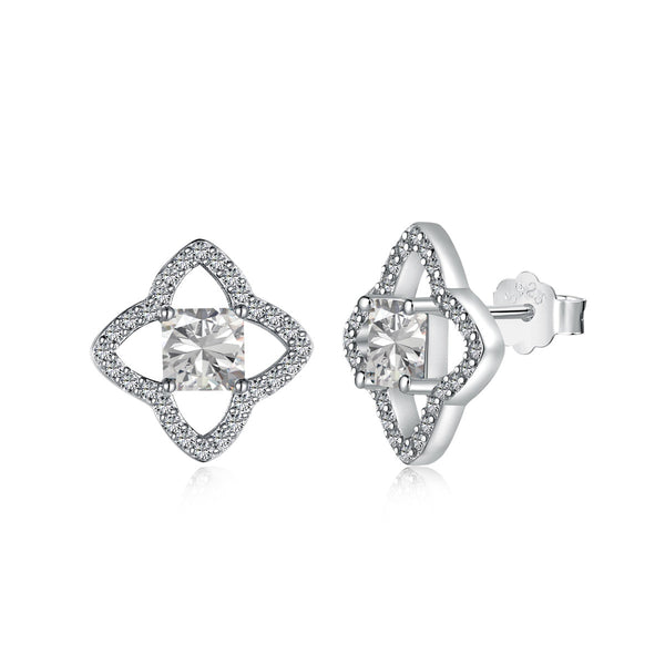 ˇShiny JewelryˇElegant Star Shape Princess Cut Daily Earrings