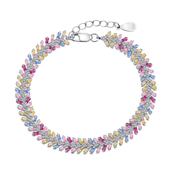 ˇShiny JewelryˇDainty Radiant Emerald Cut Daily Bracelet