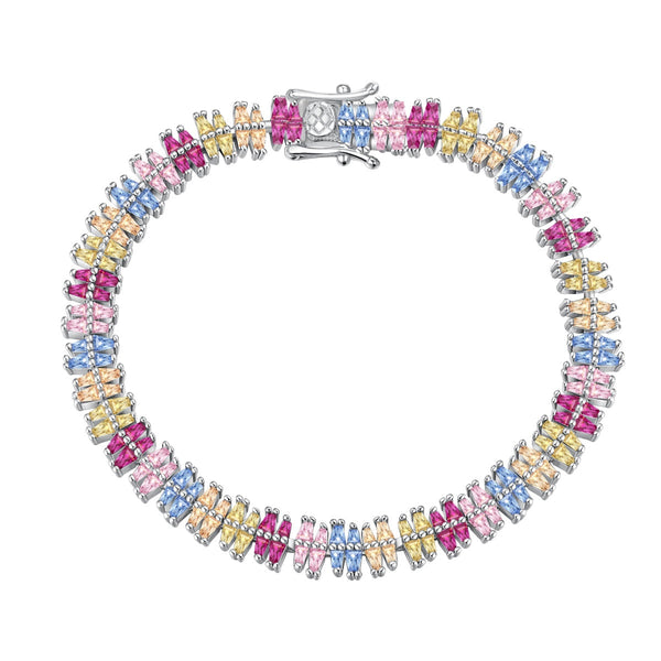 ˇShiny JewelryˇSparkling Exquisite Multi Cut Party Bracelet