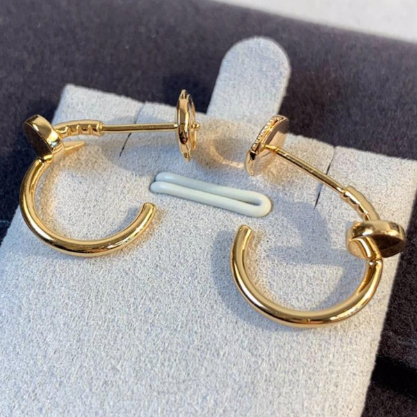 ˇShiny JewelryˇJUSTE EARRINGS PINK GOLD