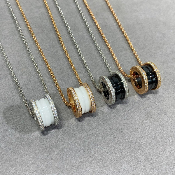 ˇShiny JewelryˇZERO 1 DIAMOND CERAMIC NECKLACE
