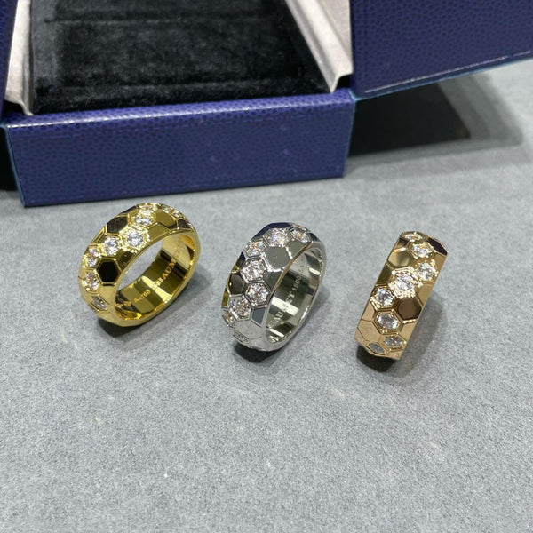 ˇShiny JewelryˇBEE LOVE DIAMOND LARGE RING