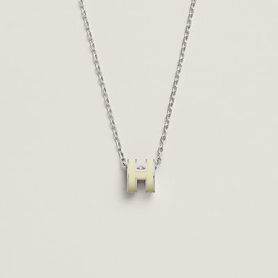 ˇShiny JewelryˇHM CLIC GELBE EMAILLE GOLD HALSKETTE