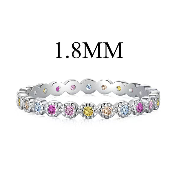 ˇShiny JewelryˇUnique Scintillating Round Cut Daily Ring