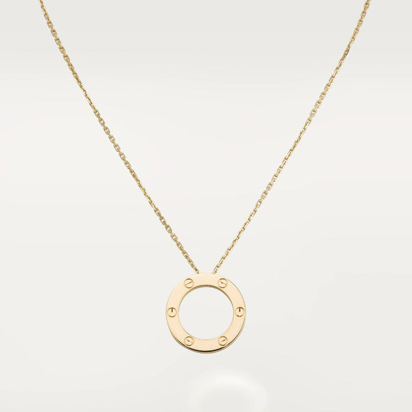 ˇShiny JewelryˇLOVE NECKLACE 16MM