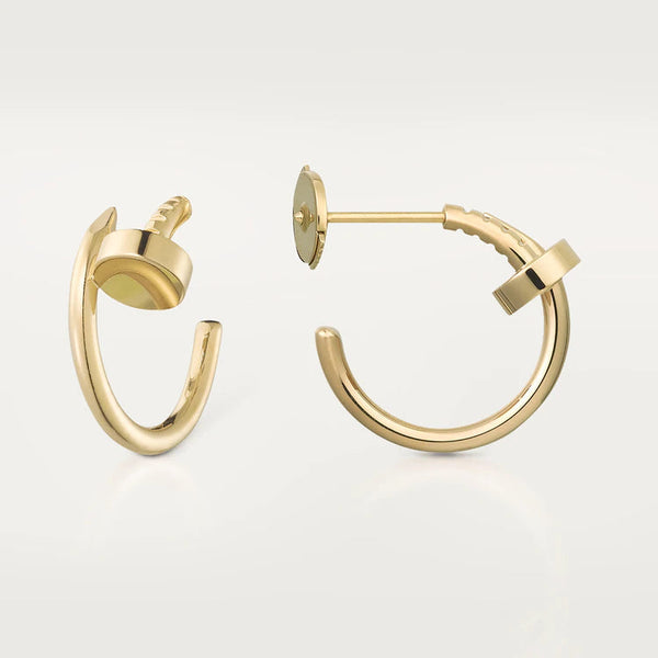 ˇShiny JewelryˇJUSTE EARRINGS GOLD