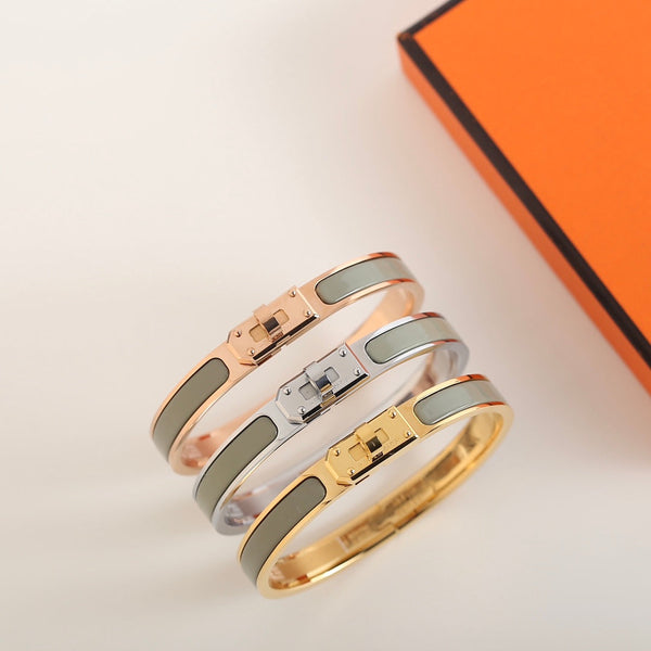 ˇShiny JewelryˇHM KELLY BLAUGRÜNES ARMBAND