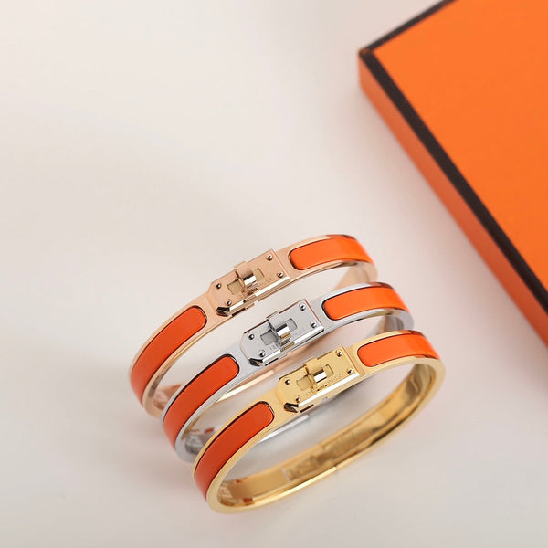 ˇShiny JewelryˇHM KELLY ORANGE ARMBAND
