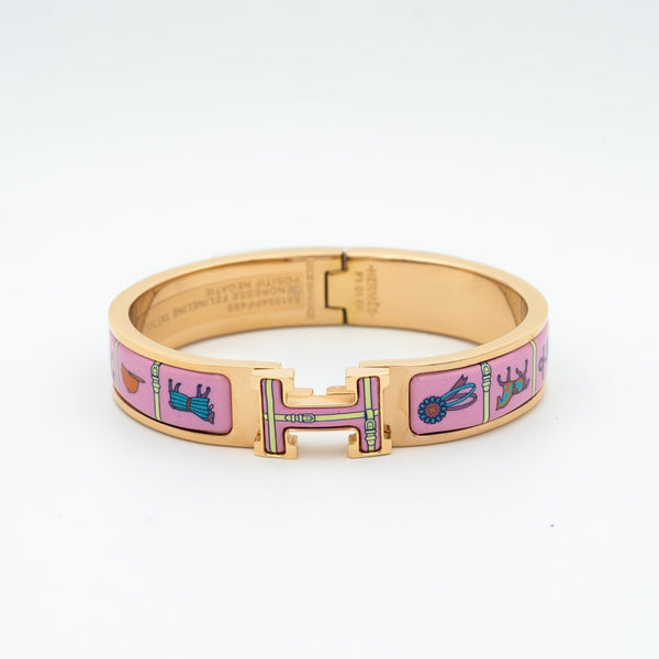 ˇShiny JewelryˇH ROSA GOLD ARMBAND ROSA KERAMIK