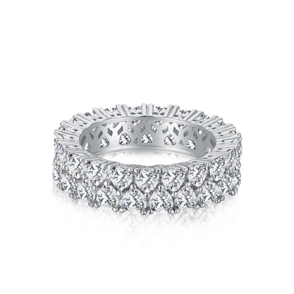 [SHINY]Sparkling Full Heart Ring