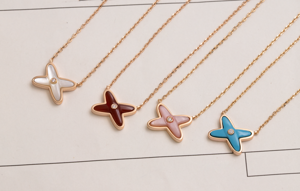 ˇShiny JewelryˇJEUX DE NECKLACE 1 DIAMOND