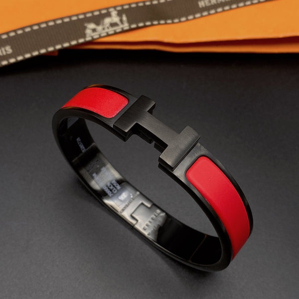 ˇShiny JewelryˇCLIC HM SO SCHWARZ ROT ARMBAND