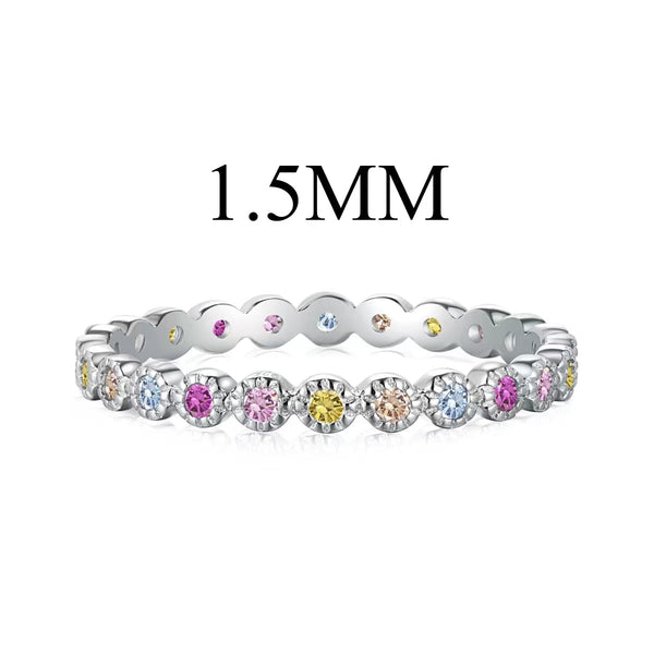 ˇShiny JewelryˇRadiant Sparkling Round Cut Daily Ring
