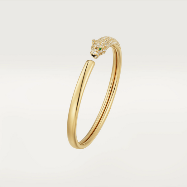 ˇShiny JewelryˇPANTHERE GOLD DIAMOND OFFENES ARMBAND