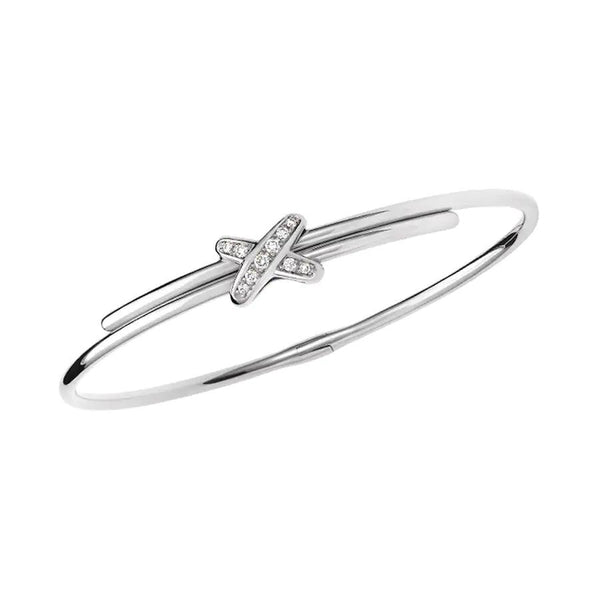 ˇShiny JewelryˇJEUX DE BRACELET SILVER DIAMONDS