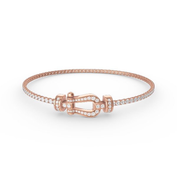 ˇShiny JewelryˇFORCE  HORSESHOE  DIAMOND TENNIS BRACELET