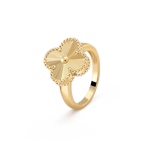 ˇShiny JewelryˇCLOVER GOLD RING